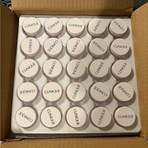 50x Clinique Dramming Jars Empty Pot Makeup Sample Plastic Small
Container NEW